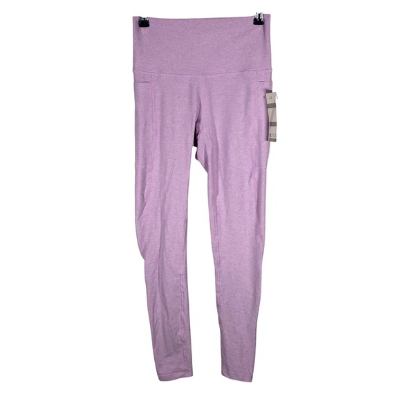 NWT Zella Wellness High Waisted Heathered Leggings Small Activewear with Pockets - Picture 1 of 14